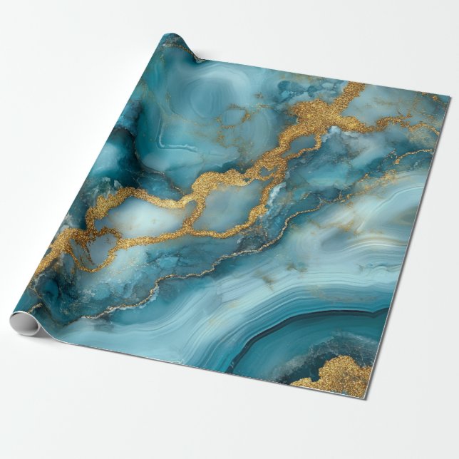 Geode Wrapping Paper (Unrolled)