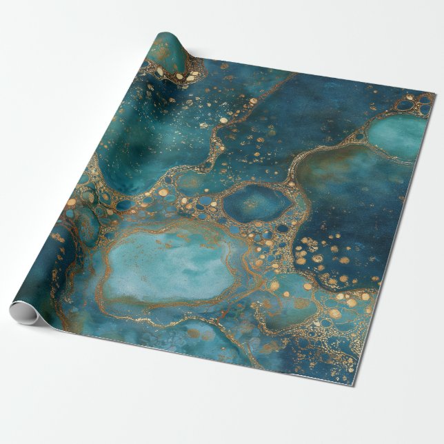 Geode Wrapping Paper (Unrolled)