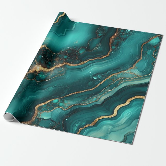 Geode Wrapping Paper (Unrolled)