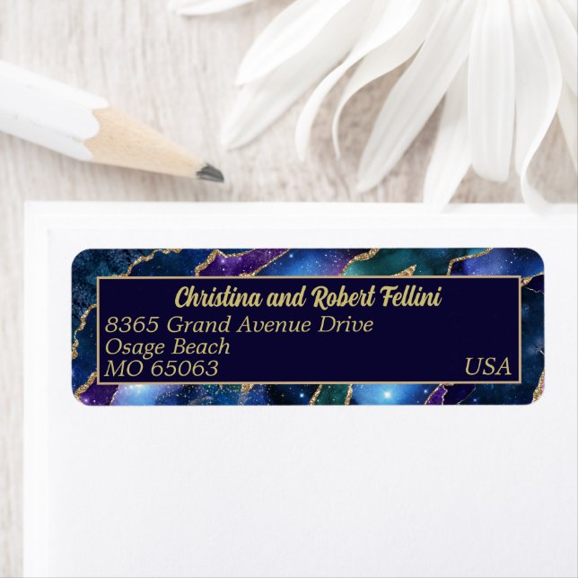 Geodes and galaxies blue purple pink green custom (Insitu)