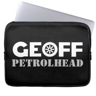 Geoff Petrol Head Laptop Sleeve