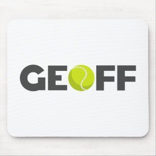 Geoff Tennis Mouse Mat