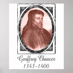 Geoffrey Chaucer Poster