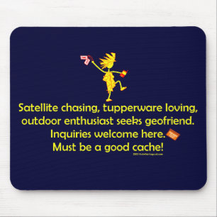 GeoFriend Wanted Mouse Mat