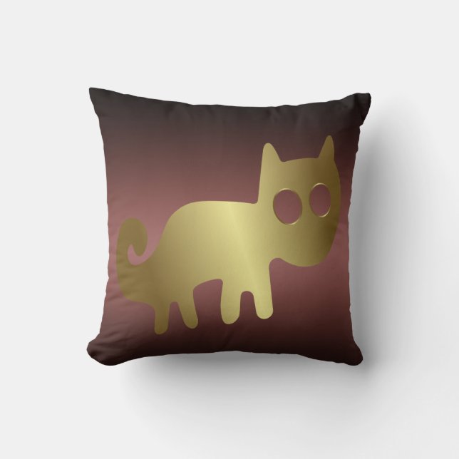 Geoglyphs Nazca Peru Animals Cat Cushion (Front)