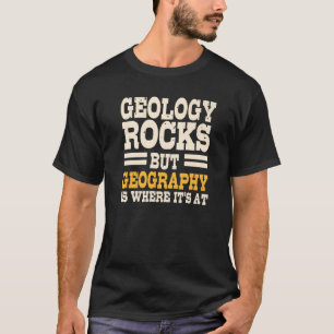 Geographer Cartographer Geography World Map Geolog T-Shirt