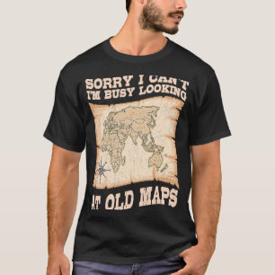 Geographer World Map Cartographer Geography Geolog T-Shirt