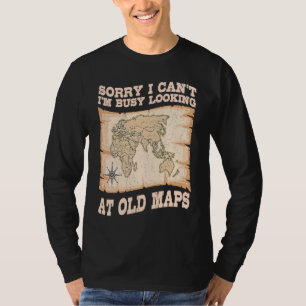 Geographer World Map Cartographer Geography Geolog T-Shirt