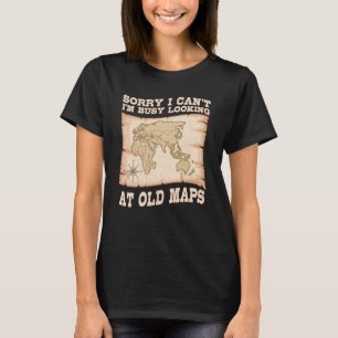 Geographer World Map Cartographer Geography Geolog T-Shirt