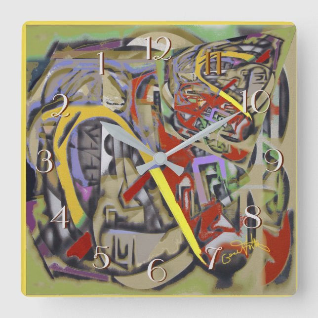 Geographic   Backward Clock (Front)