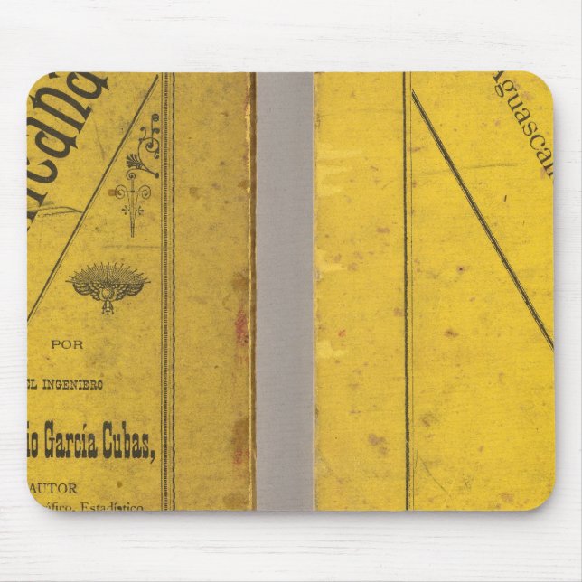 Geographical Map Mouse Mat (Front)