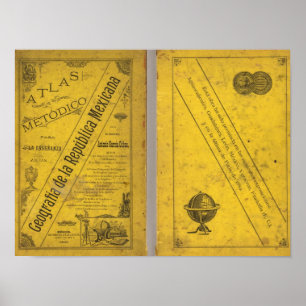 Geographical Map Poster
