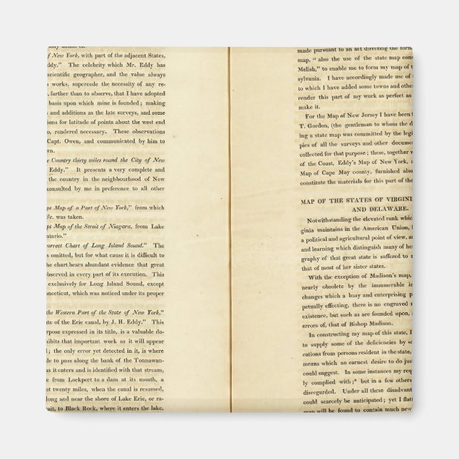 Geographical Memoir 2 Magnet (Front)