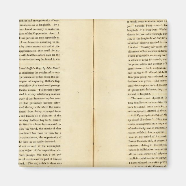Geographical Memoir 3 Magnet (Front)