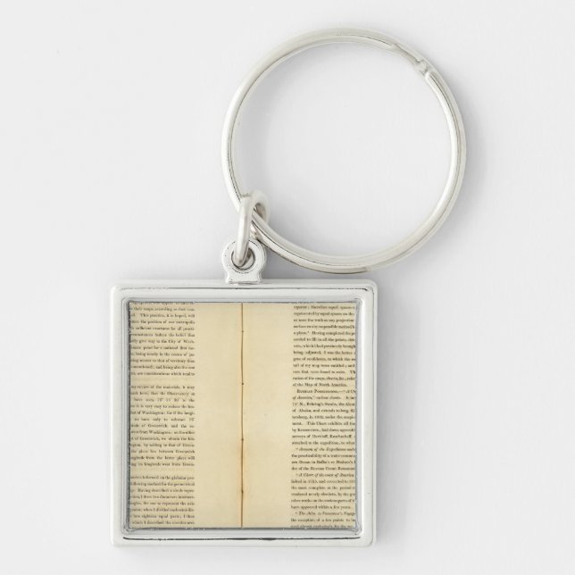 Geographical Memoir Key Ring (Front)