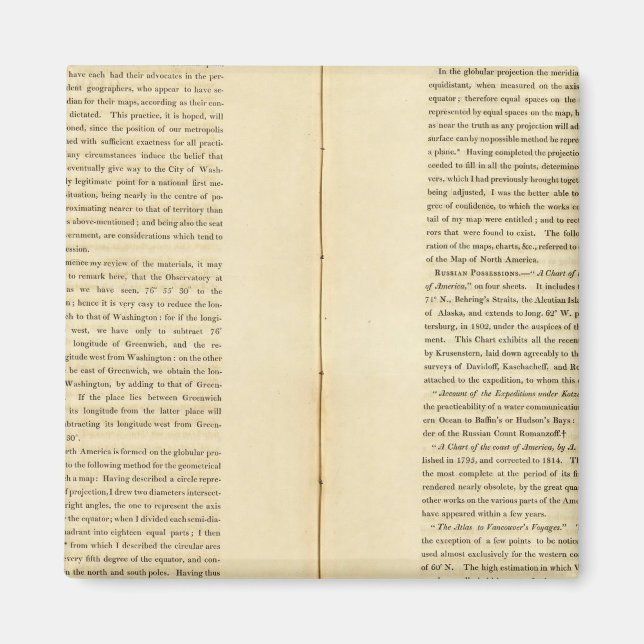 Geographical Memoir Magnet (Front)