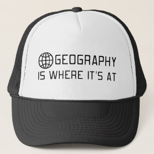 Geography Is Where Its At Trucker Hat