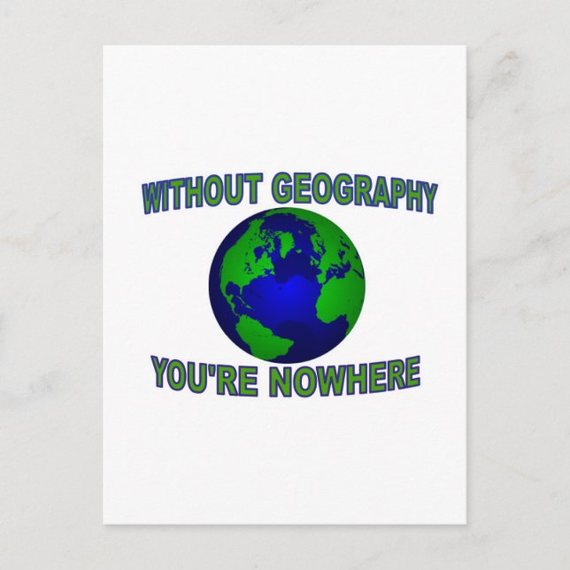 GEOGRAPHY.jpg Postcard (Front)