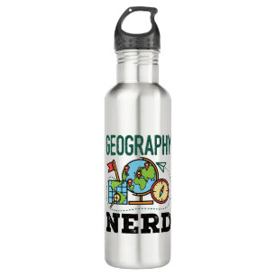 Geography Nerd 710 Ml Water Bottle