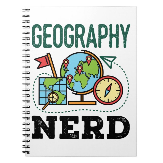 Geography Nerd Notebook (Front)