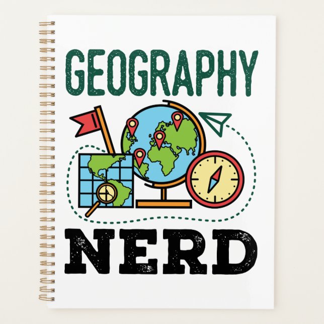 Geography Nerd Planner (Front)