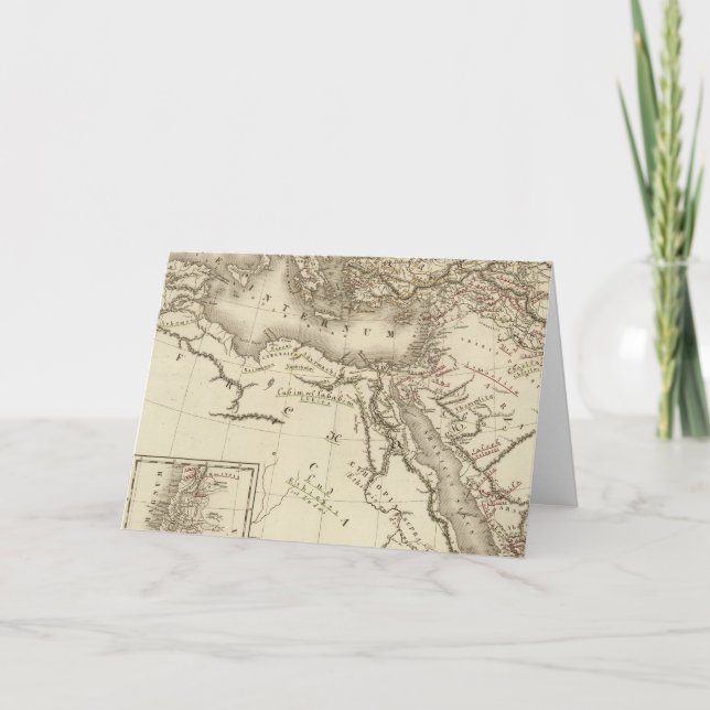 Geography of Hebrews Holiday Card (Front)