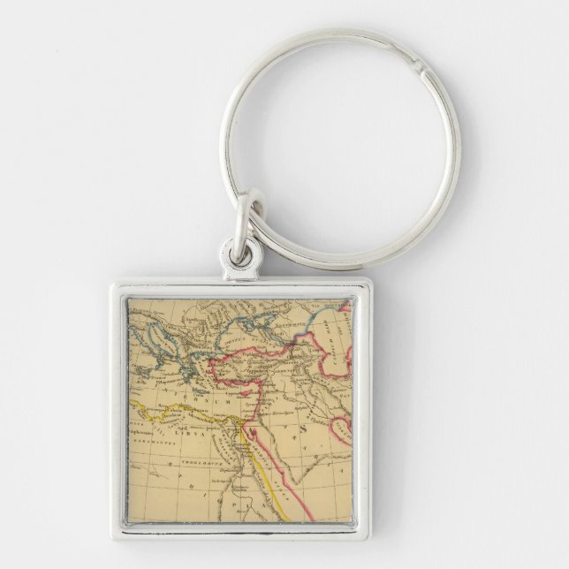 Geography of Herodotus Key Ring (Front)