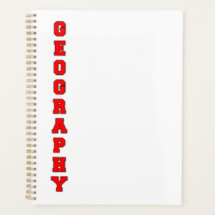 Geography Planner