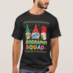 Geography Squad Christmas Gnomes Sweater Ugly Teac