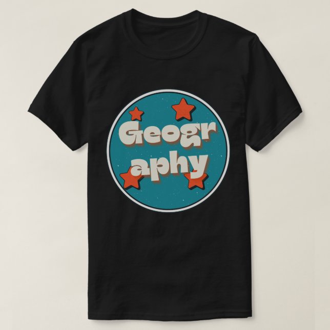 Geography T-Shirt (Design Front)