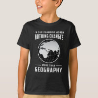 Geography Teacher Funny Map World Continents Gift