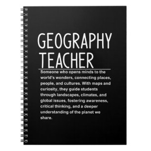 Geography teacher notebook