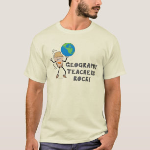 Geography Teachers Rock T-Shirt