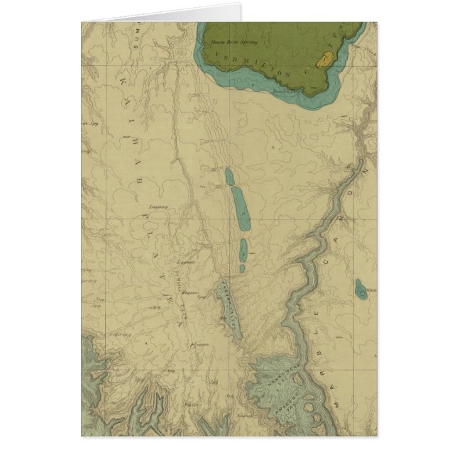 Geologic Map Showing The Kanab (Front)
