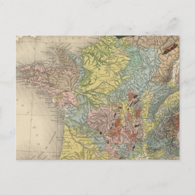 Geological France Postcard (Front)