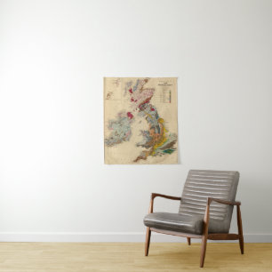 Geological map, British Isles Tapestry