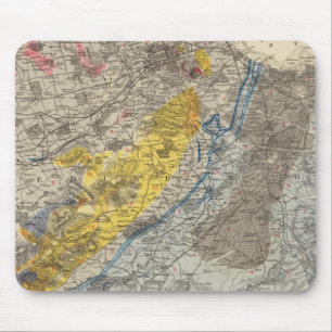 Geological map of Edinburgh Mouse Mat