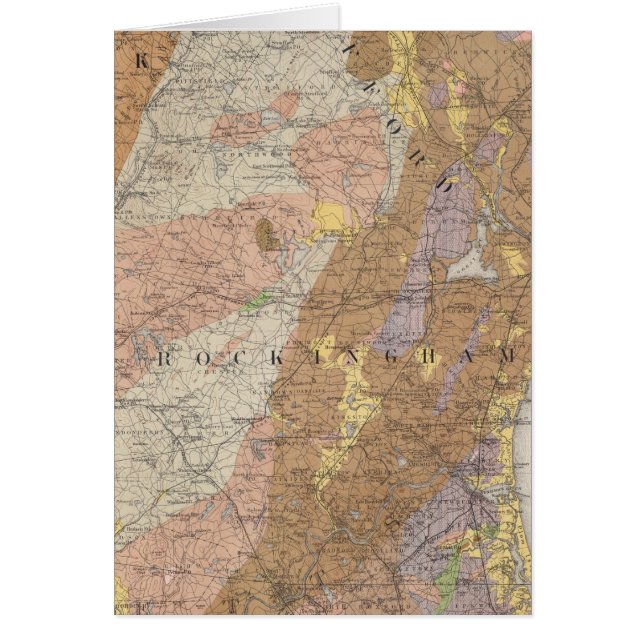 Geological Map of New Hampshire 4 (Front)