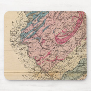 Geological map of New Jersey Mouse Mat