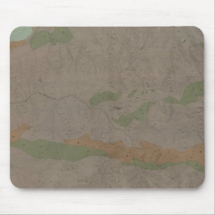 Geological Map of the New Almaden Mining District Mouse Mat