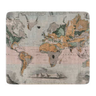 Geological Map of the World Cutting Board