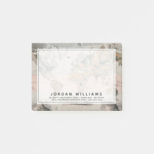 Geological Map of the World Post-it Notes