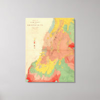 Geological map of Utah