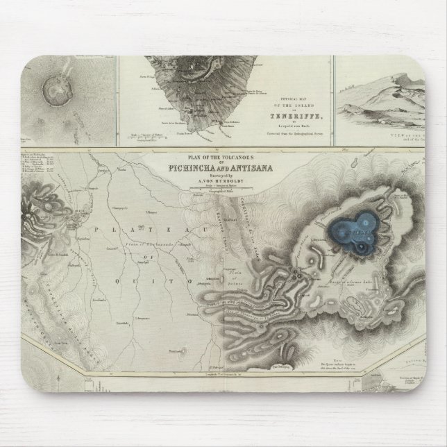 Geological phenomena mouse mat (Front)