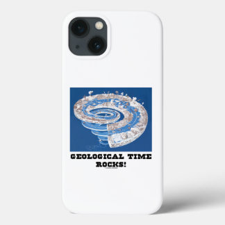 Geological Time Rocks! Geological Age Timeline iPhone 13 Case