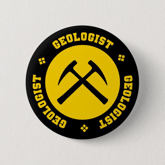 Geologist Button (Front)