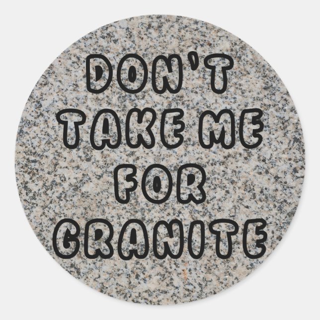 Geologist Classic Round Sticker (Front)