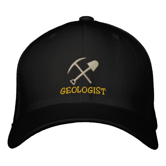 Geologist Embroidered Cap (Front)