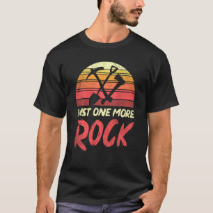 Geologist  Just One More Rock Retro Geology  1 T-Shirt
