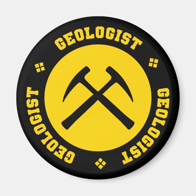 Geologist Magnet (Front)